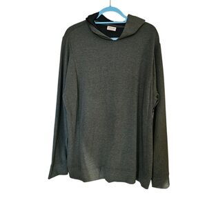 Tommy John Mens Waffle Knit Hoodie XXL Pine Grove Green NWT Lounge MS3